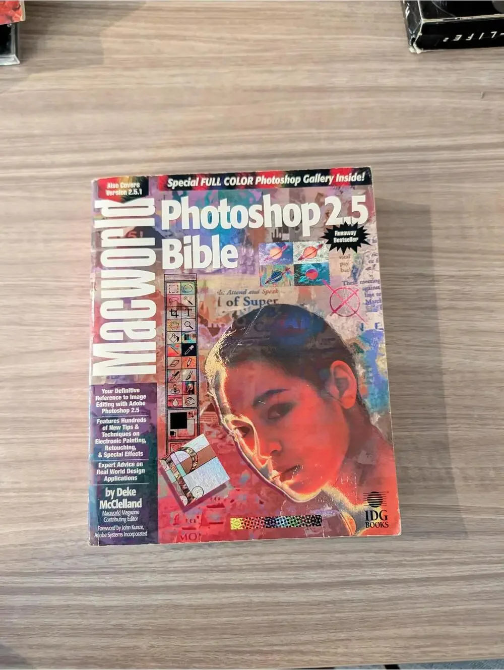 Macworld Photoshop 2.5 Bible Book by Deke McClelland